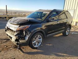 Salvage cars for sale at Albuquerque, NM auction: 2014 Ford Explorer XLT