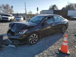 Honda Accord ex salvage cars for sale: 2016 Honda Accord EX