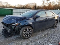 Salvage cars for sale at Augusta, GA auction: 2017 Toyota Corolla L