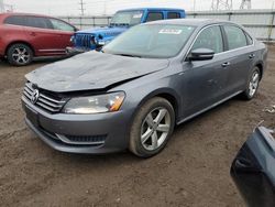 Volkswagen Passat s salvage cars for sale: 2014 Volkswagen Passat S