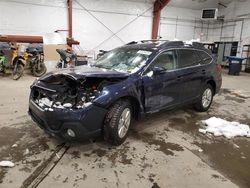 Salvage cars for sale from Copart Center Rutland, VT: 2018 Subaru Outback 2.5I Premium