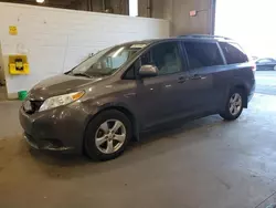 Toyota Sienna le salvage cars for sale: 2011 Toyota Sienna LE