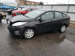 Salvage cars for sale from Copart Glassboro, NJ: 2013 Ford Fiesta SE