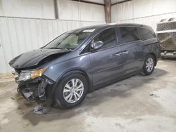 Salvage cars for sale from Copart Haslet, TX: 2017 Honda Odyssey EXL