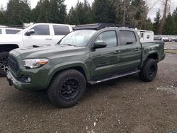 Toyota salvage cars for sale: 2021 Toyota Tacoma Double Cab