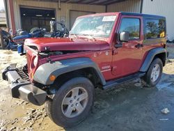 Salvage cars for sale at Seaford, DE auction: 2012 Jeep Wrangler Sport