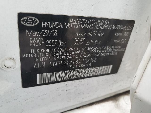 2018 Hyundai Sonata SE