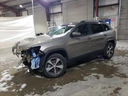 Salvage cars for sale at North Billerica, MA auction: 2019 Jeep Cherokee Limited