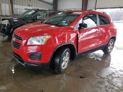 Salvage cars for sale at West Mifflin, PA auction: 2016 Chevrolet Trax 1LT