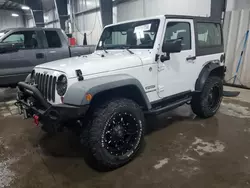 Jeep Wrangler Sport salvage cars for sale: 2012 Jeep Wrangler Sport