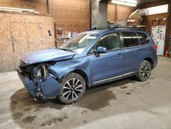 Salvage cars for sale at Ebensburg, PA auction: 2017 Subaru Forester 2.0XT Touring