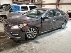 Salvage cars for sale at Eldridge, IA auction: 2016 Hyundai Sonata Sport