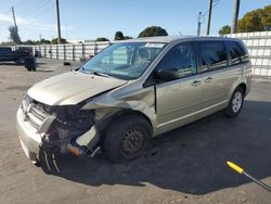 Salvage cars for sale at Miami, FL auction: 2009 Dodge Grand Caravan SE