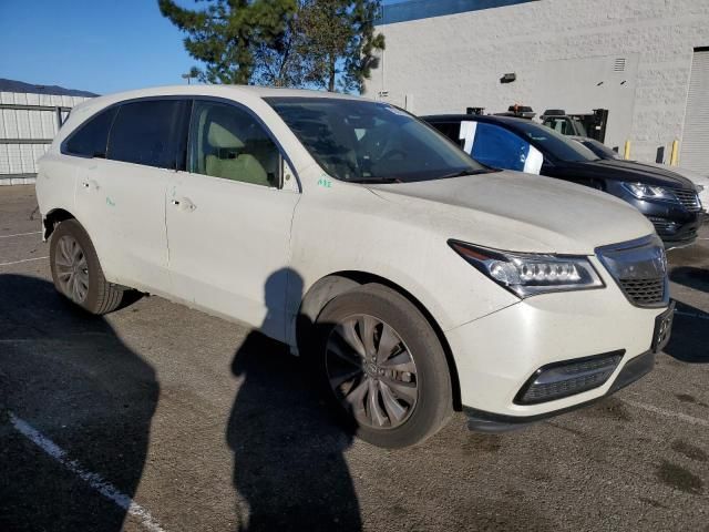 2016 Acura MDX Technology