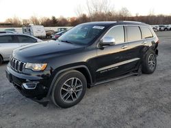 Salvage cars for sale at Assonet, MA auction: 2018 Jeep Grand Cherokee Limited