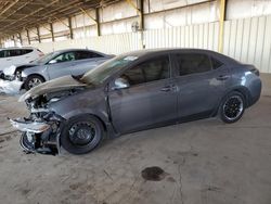 Toyota salvage cars for sale: 2016 Toyota Corolla L