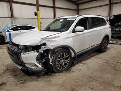 Mitsubishi salvage cars for sale: 2016 Mitsubishi Outlander SE