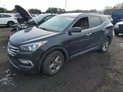 Salvage cars for sale at East Granby, CT auction: 2017 Hyundai Santa FE Sport