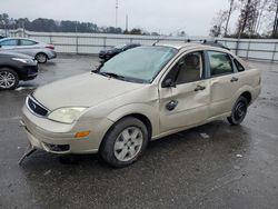 Vehiculos salvage en venta de Copart Dunn, NC: 2007 Ford Focus ZX4