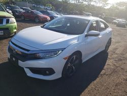 Salvage cars for sale at Kapolei, HI auction: 2016 Honda Civic Touring