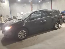 Salvage cars for sale at Appleton, WI auction: 2016 Honda Odyssey EXL