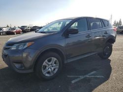 Carros salvage a la venta en subasta: 2015 Toyota Rav4 LE