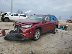 Salvage cars for sale at Pekin, IL auction: 2021 Toyota Rav4 XLE