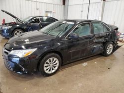 Salvage cars for sale at Franklin, WI auction: 2016 Toyota Camry LE