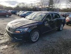 Salvage cars for sale at North Billerica, MA auction: 2017 Volkswagen Passat SE