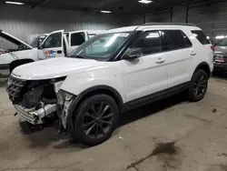 Ford salvage cars for sale: 2017 Ford Explorer XLT