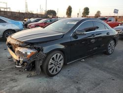 Salvage cars for sale at Wilmington, CA auction: 2018 Mercedes-Benz CLA 250