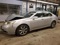 Salvage cars for sale at Wheeling, IL auction: 2012 Acura TL