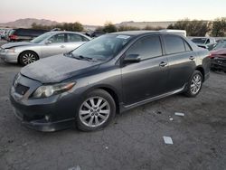 Salvage cars for sale from Copart Las Vegas, NV: 2010 Toyota Corolla Base