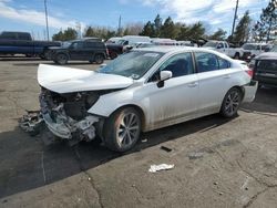 Salvage cars for sale at Denver, CO auction: 2018 Subaru Legacy 2.5I Limited