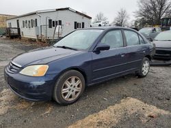 Salvage cars for sale at Laurel, MD auction: 2003 Honda Civic EX