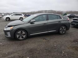 Salvage cars for sale at Assonet, MA auction: 2021 Hyundai Ioniq SEL