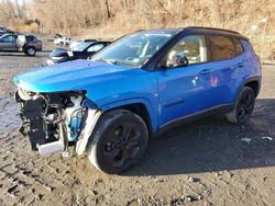 Salvage cars for sale at Marlboro, NY auction: 2019 Jeep Compass Latitude