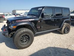 Jeep salvage cars for sale: 2018 Jeep Wrangler Unlimited Rubicon