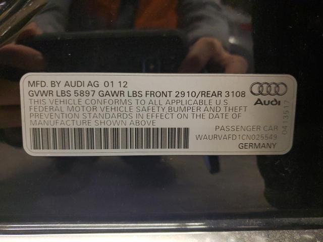 2012 Audi A8 L Quattro