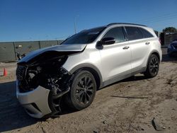 KIA salvage cars for sale: 2019 KIA Sorento LX