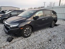 Salvage cars for sale at Wayland, MI auction: 2022 Honda Odyssey EXL