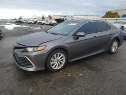 Salvage cars for sale at Bakersfield, CA auction: 2022 Toyota Camry LE