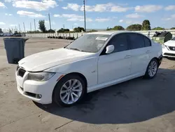 Salvage cars for sale at Miami, FL auction: 2011 BMW 328 I