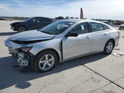 Chevrolet Malibu ls salvage cars for sale: 2018 Chevrolet Malibu LS