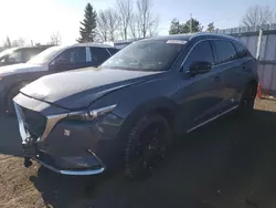 Salvage cars for sale at Bowmanville, ON auction: 2021 Mazda CX-9 Grand Touring