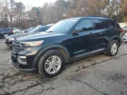 Ford salvage cars for sale: 2020 Ford Explorer XLT