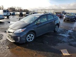 Salvage cars for sale at New Britain, CT auction: 2012 Toyota Prius