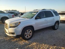 Salvage cars for sale at Taylor, TX auction: 2016 GMC Acadia SLE