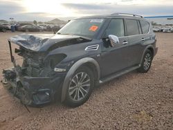 Salvage cars for sale at Phoenix, AZ auction: 2020 Nissan Armada SV