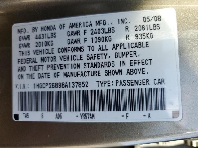 2008 Honda Accord EXL